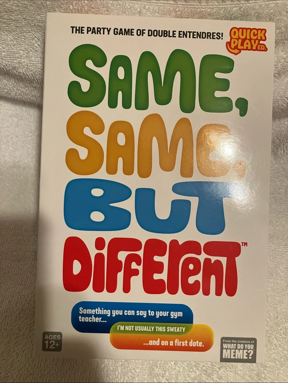 Same, Same, But Different Party Game - (Multicolor)